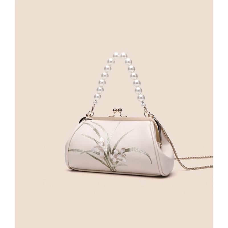Ladies' Retro Handbag, Women's Qipao, Elegant Temperament, High-end Feel, Embroidered Crossbody Bag