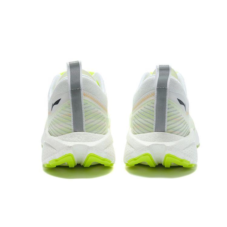 Li-Ning Super Lightweight 18 Cushioning Non-Slip Wear-Resistant Low-Top Running Shoes Men Sneakers White Fluorescent-Green ARMR007-1