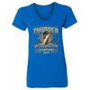 Oklahoma 2025 Champions Tribute - Lightning Rumble Ladies' V-Neck Tshirt Unisex T-Shirt