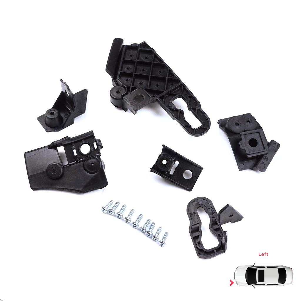BHL563-1 Headlight Holder Mount Repair Bracket Tab Set Left Side for Seat Leon Cupra MK4 KL1 KL8 2020-On 5FA998225