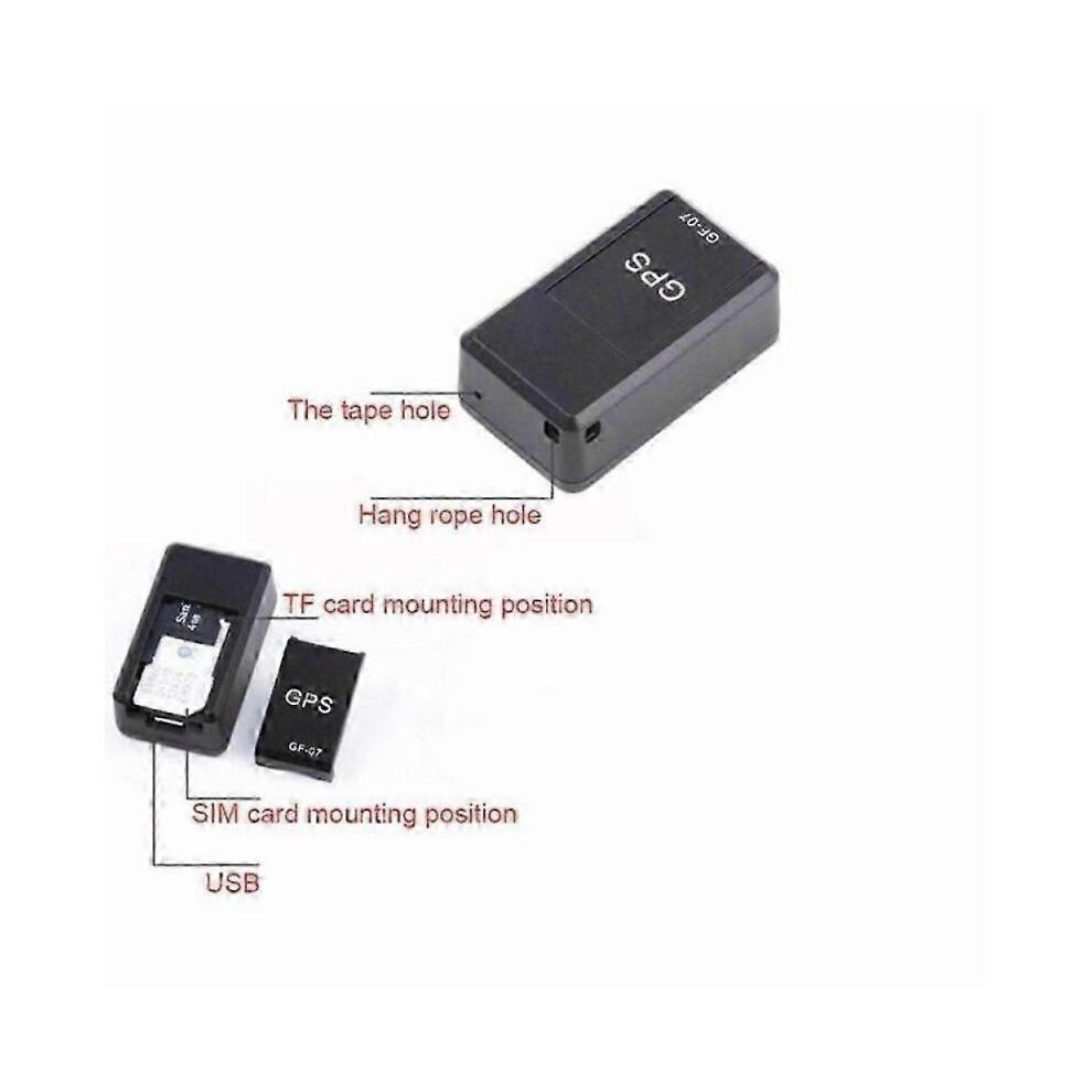 Mini GPS Tracker Real Time Magnetic Tracking Device for Car/Person Locator GF-07 E