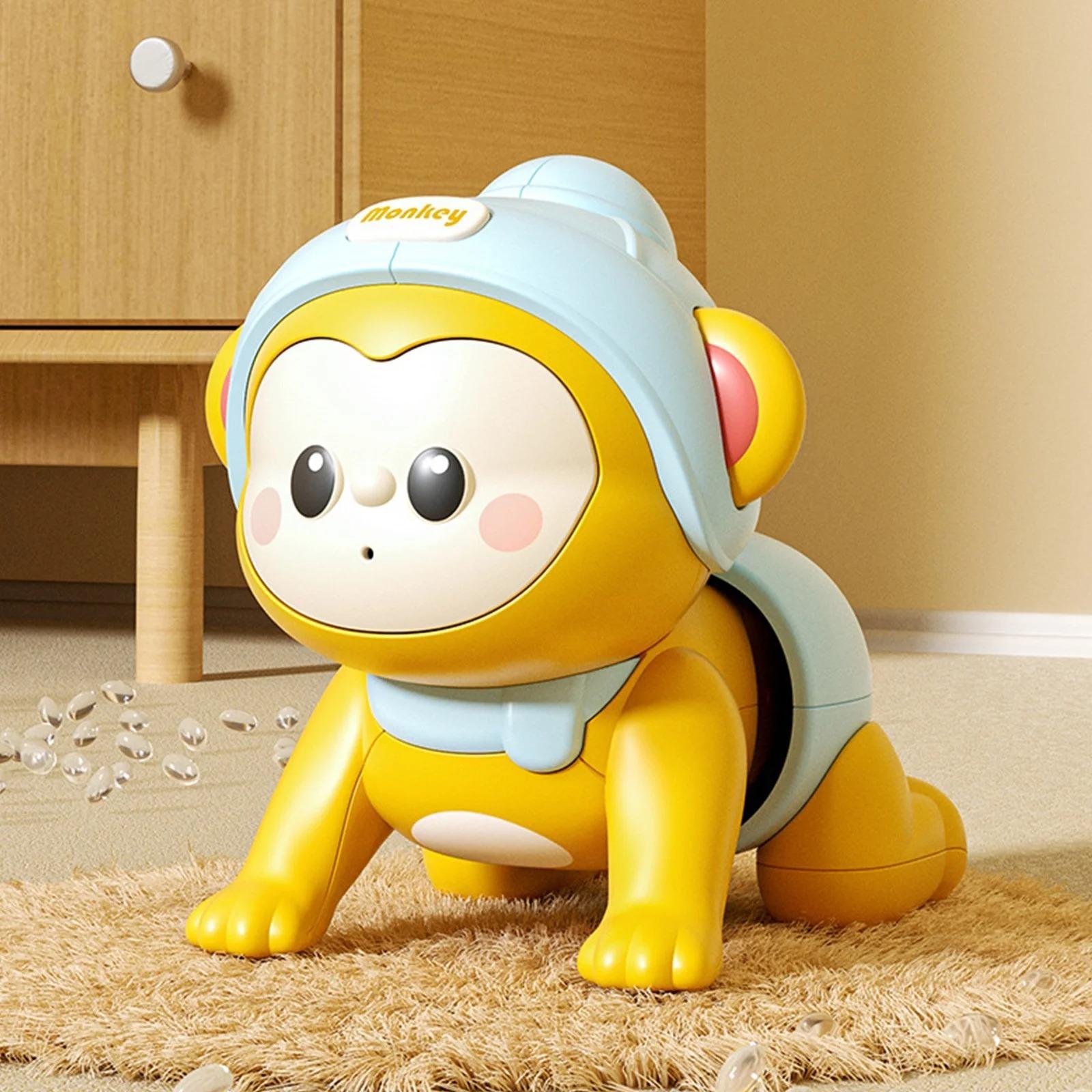 

Early Education Toy Baby Up Trainer, Guidance Raising The Head Toy For Baby, 12cm/4.7in Electric Crawling One Size