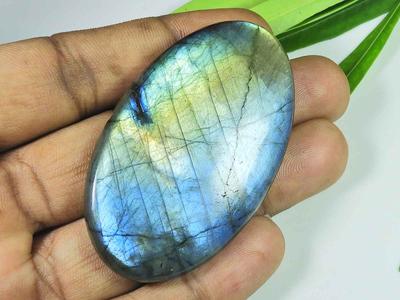 37X63X7MM Multi Fire Labradorit Oval Cabochon Lose Natur Edelstein 158Cts SK-3978