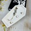 Coffin Resin Tray Molds for Making Jewelry Tray Earrings Display Stand DIY Craft, Coffin Shaped Jewelry Tray Molds