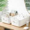 Desktop Storage Box Household Drawer Plastic Storage Basket Snack Sundries Storage Box Drawer Organizer Stackable Multi-Use Bins