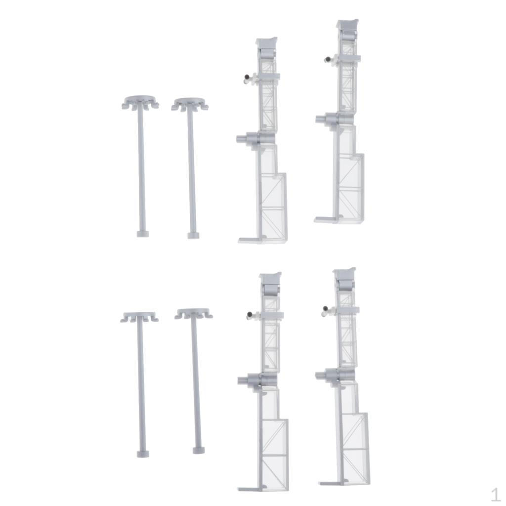 1/400 Liftable Passenger Bridge diy Model Kits Layout
