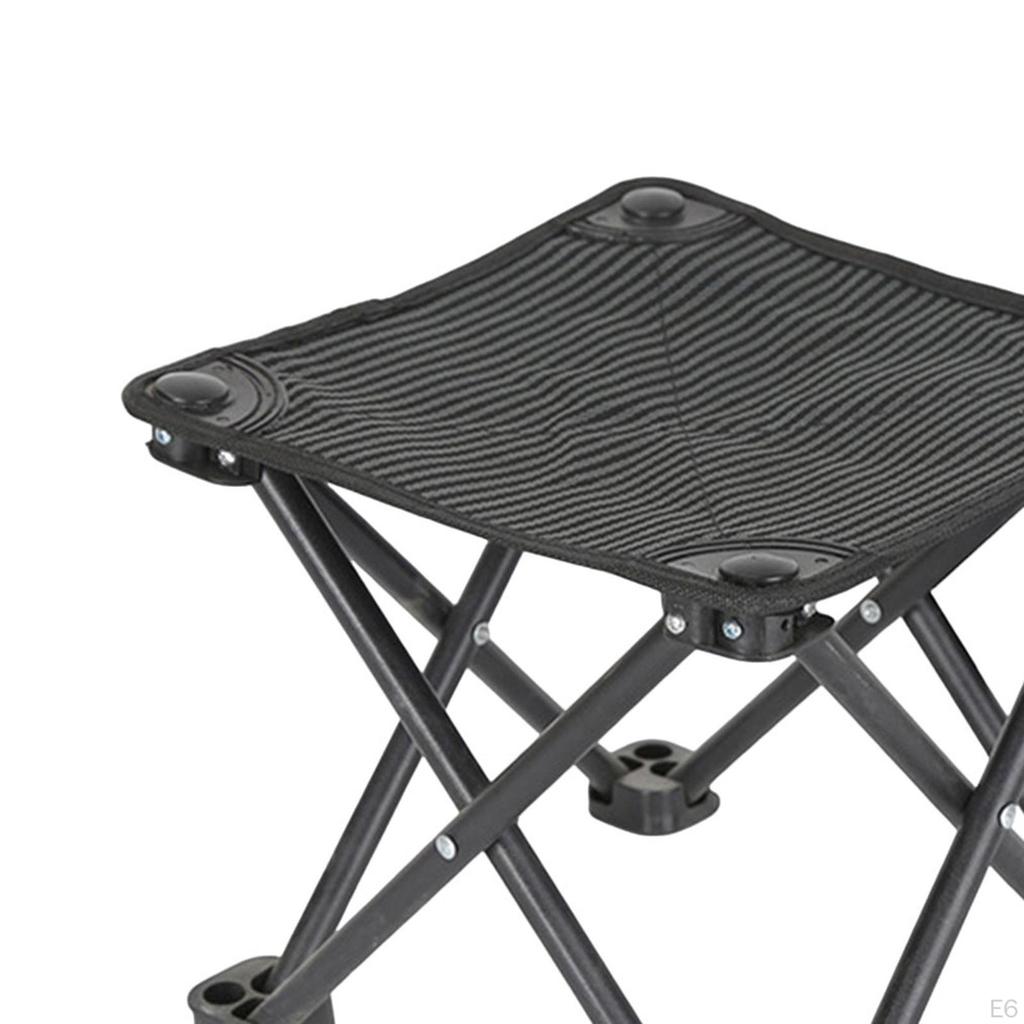 Camp Stool Foldable Camping Footrest for Adults Footstool Small Chair Collapsible