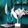 Eagle Nordic Figurine Resin Artwork For Office Desk Living Display Room
