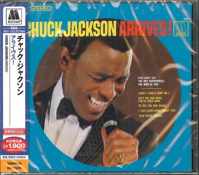CD CHUCK JACKSON - Arrives! UICY75805 Motown 2013 Japan ObiSoul/Funk Used