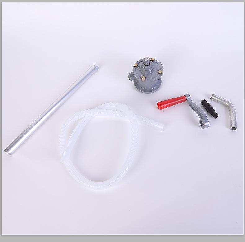 Portable Hand-Crank Aluminum Oil Pump – Quick Self-Priming Diesel Extractor