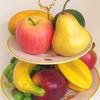 Weighted Faux Apple & Vegetable Display Model