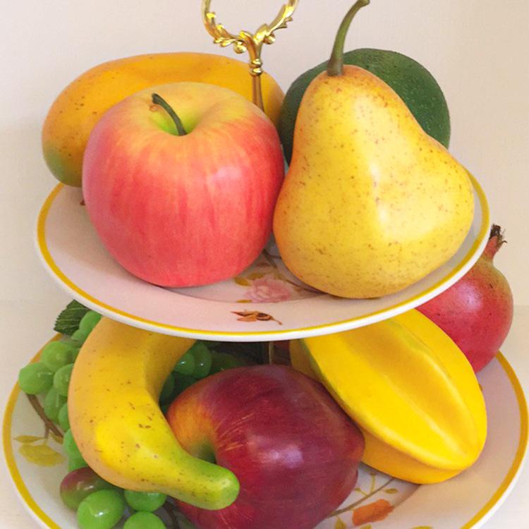 Weighted Faux Apple & Vegetable Display Model