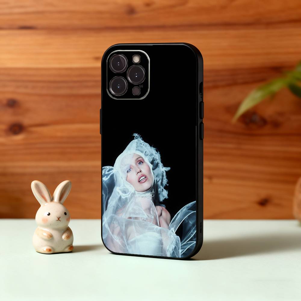 M-Miley Something C-Cyrus Phone Case For iPhone17,16,15,14,13,12Plus,Pro Max,XS,5G Soft Silicone Black Cover