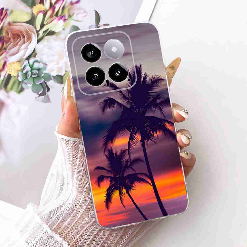 

For Xiaomi Mi 14 5G 23127PN0CC Case Fashion Dragon Butterfly Silicone TPU Cover For Xiaomi Mi14 5G 6.36 23127PN0CG Phone Shell Xiaomi Mi 14 5G