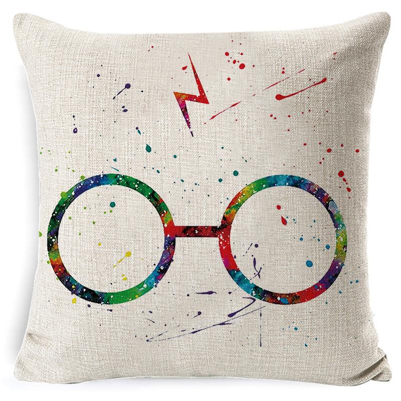 Goblet of Fire Linen Pillow Cover New Sofa Cover Nordic Cushion Pillow Cover