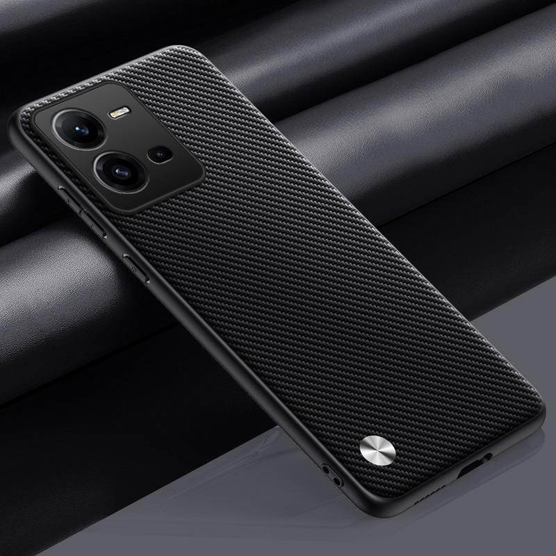 

Luxury PU Leather Case For Vivo V25 E V25E Back Cover Matte Silicone Shockproof Full Protection Phone Case For Vivo X80 Lite For Vivo X80 Lite
