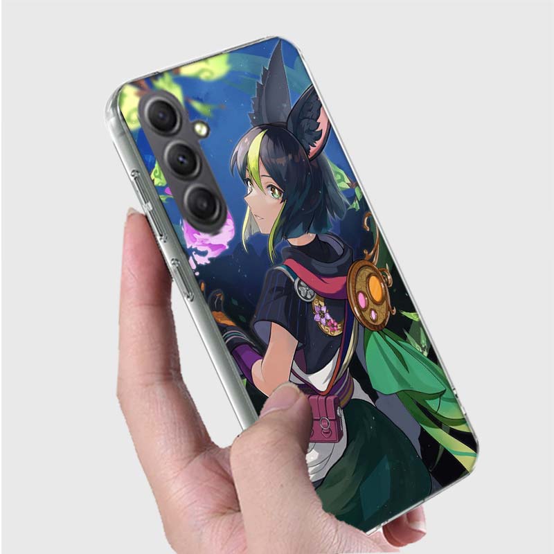 Genshin Impact Tighnari Phone Case for Samsung A16 A26 A36 A56 A17 A37 A57 A07 A06 A02S A03 A04S A05S Galaxy Note 20 10 A50S A71