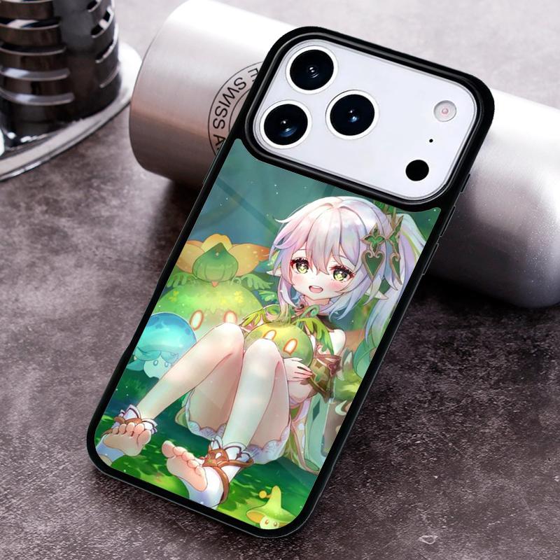 Cute Nahida Phone Case For iPhone 17 16 15 14 13 12 11 Pro Max Plus 17Air Soft Silicone Cover