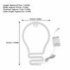 USB or Battery Powered Neon Sign Bulb Shape LED Sign Colorful Neon Wall Light  Room Decor