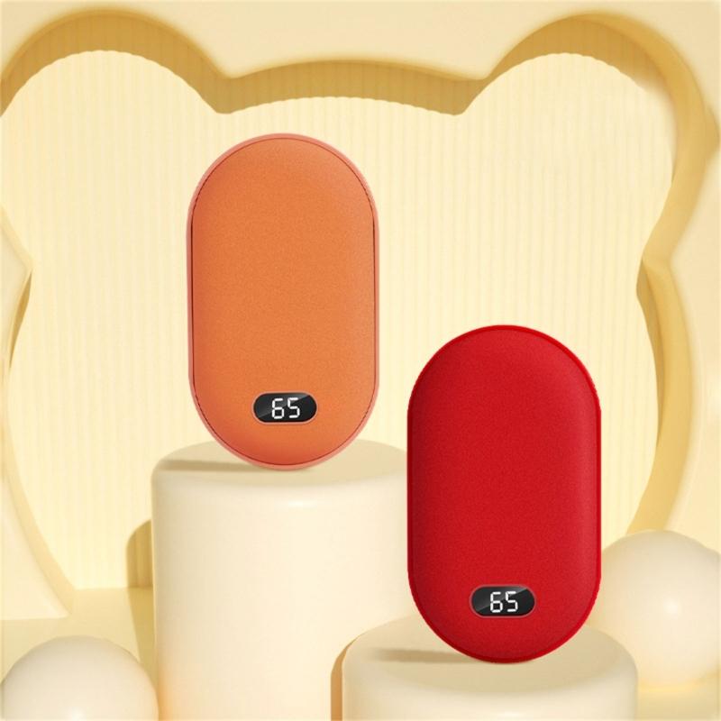 Mini Elektrikli El Isıtıcı 3 Saniyede Isınır 3 Sıcaklık Modu USB Çıkışlı İdeal Kış Hediyesi