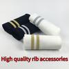 Polyester Spandex Rib Fabric Sleeve Decoration Trouser Cuff Collar Accessories For Winter Hoodies And Sports Pants TJ0516-1