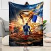 Mbappe 211 Blanket Durable Comfort Suitable for Seaside Sofa Picnics Four Seasons Multipurpose Stylish Decor