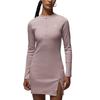 (WMNS) Air Long Sleeved Knitted Dress 'Fossil Lime White' Women's HF9478-292