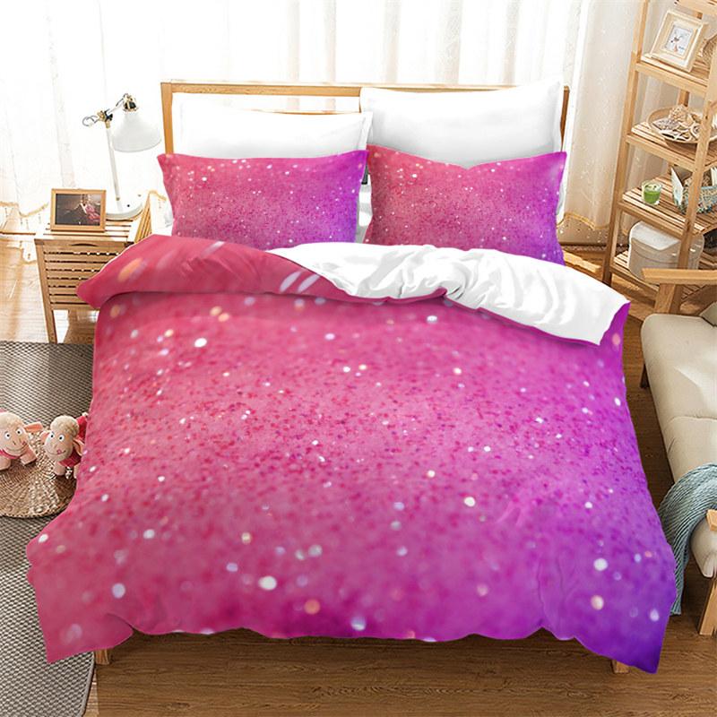 Modern Gradient Colorful Bedding Set Abstract Duvet Cover Microfiber Comforter Cover King Queen For Adult Teen Kids Room Decor