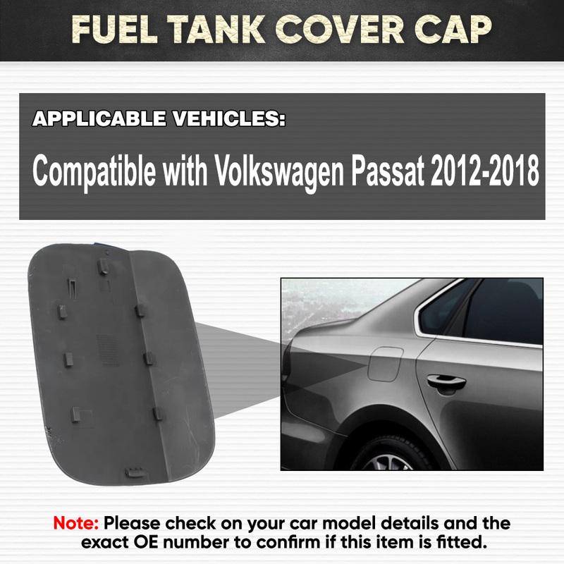 1pc Fuel Gas Tank Door Filler Lid Cover Flap Cap for Volkswagen VW Passat 2012 2013 2014 2015 2016 2017 2018 561809857