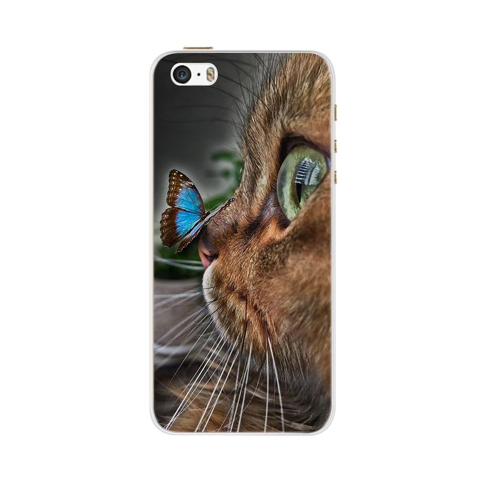 For iPhone 5 5S SE iPhone5s Case for iPhone 5S Case Silicone Cute Case for iphone SE Cover bumper for iphone 5 S 5se Phone cases