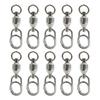Stainless Steel Quick Snaps Power Speeds ??Swivel Pass Through Guide Rings Sea Fishing Lure Rod Line Connector Accessory