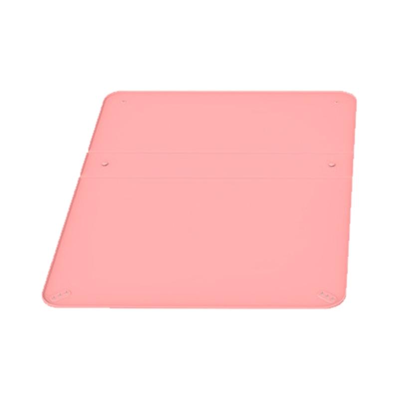 

Foldable Dog Urine Pad Leakproof Silicone Surfaces Fast Dry Washable Pet Pee Training Pad For Travel and Home Essential розовый