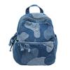 Schoolbag Japanese washed denim backpack Female Mori retro versatile college student schoolbag literary style versatile casual backpack