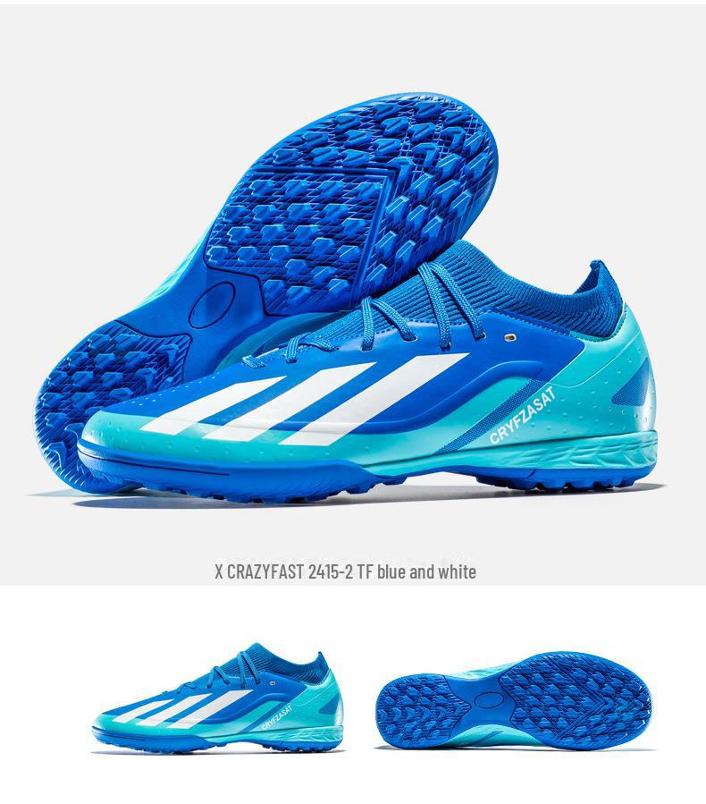 

Мужские футбольные бутсы Messi Falcon: Нескользящие длинные бутсы для юношеских соревнований 36