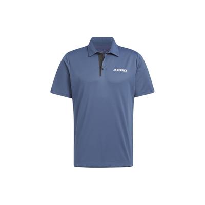 Basic Polygiene Polo Shirt Men Tops Ink-Blue IS0296
