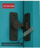 Punch-Free 90° Sliding Door Latch & Lock for Barn, Bathroom, or Toilet Doors