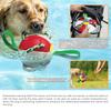 FPQ-01 Dot Saucer Ball Toy Pet Gift Interactive Flying Throwing Disc Ball with Ropes (BPA Free,CPC/FDA/RoHS Certified)