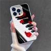 Black White Music Piano Keys Notes Phone Case For IPhone 16 15 14 13 12 11 Pro Max X XR XSMAX 8 7 Plus Matte Shockproof Back