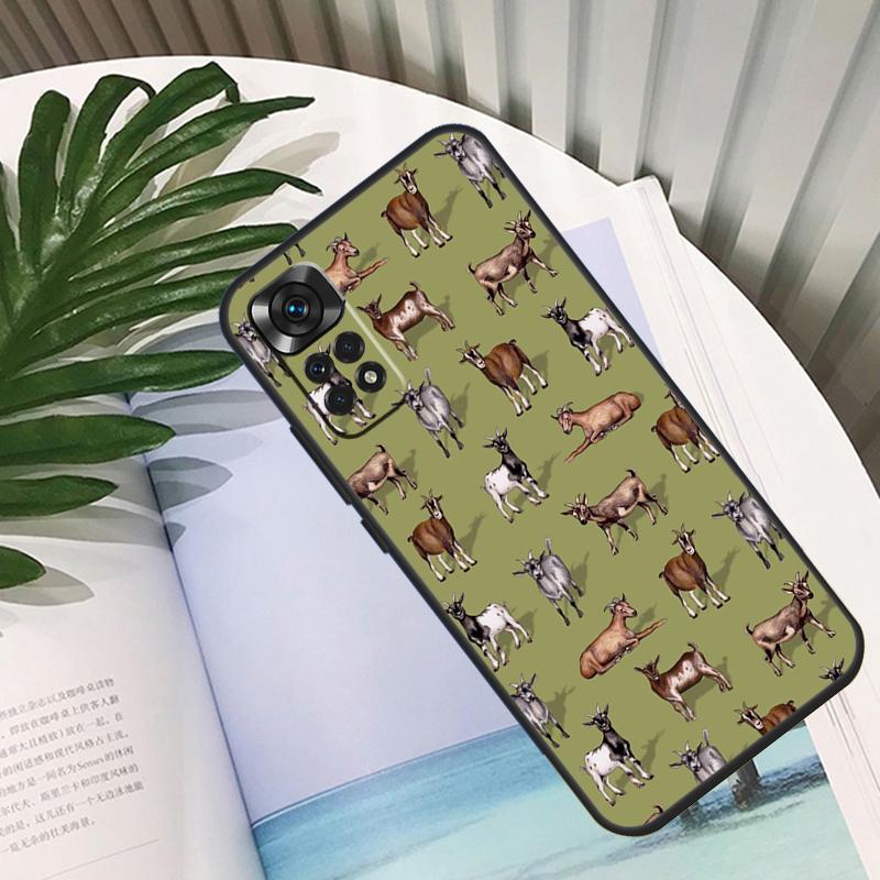 

Cute Baby Pygmy Goat Funda For Xiaomi Redmi Note 14 13 10 11 12 15 Pro Plus Case For Redmi 15C 14C 10C 12C 13C 15 Note 15 Pro Plus 5G