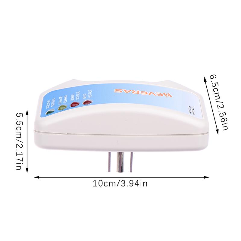 

Voltage Protector Single Outlet Surge Protector Plug In For Home Appliance Wall Mount Power Suppressor For Tv/Pc/Refrigerator