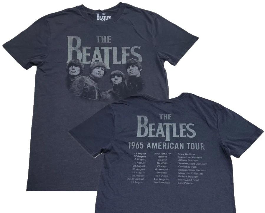 Официальная лицензированная футболка с графическим принтом группы The Beatles - Новая с бирками Футболка Унисекс S