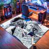 The Spurs Team Carpet Rug for Living Room Bedroom Home Sofa Decoration,Kids Play Nonslip Floor Mat