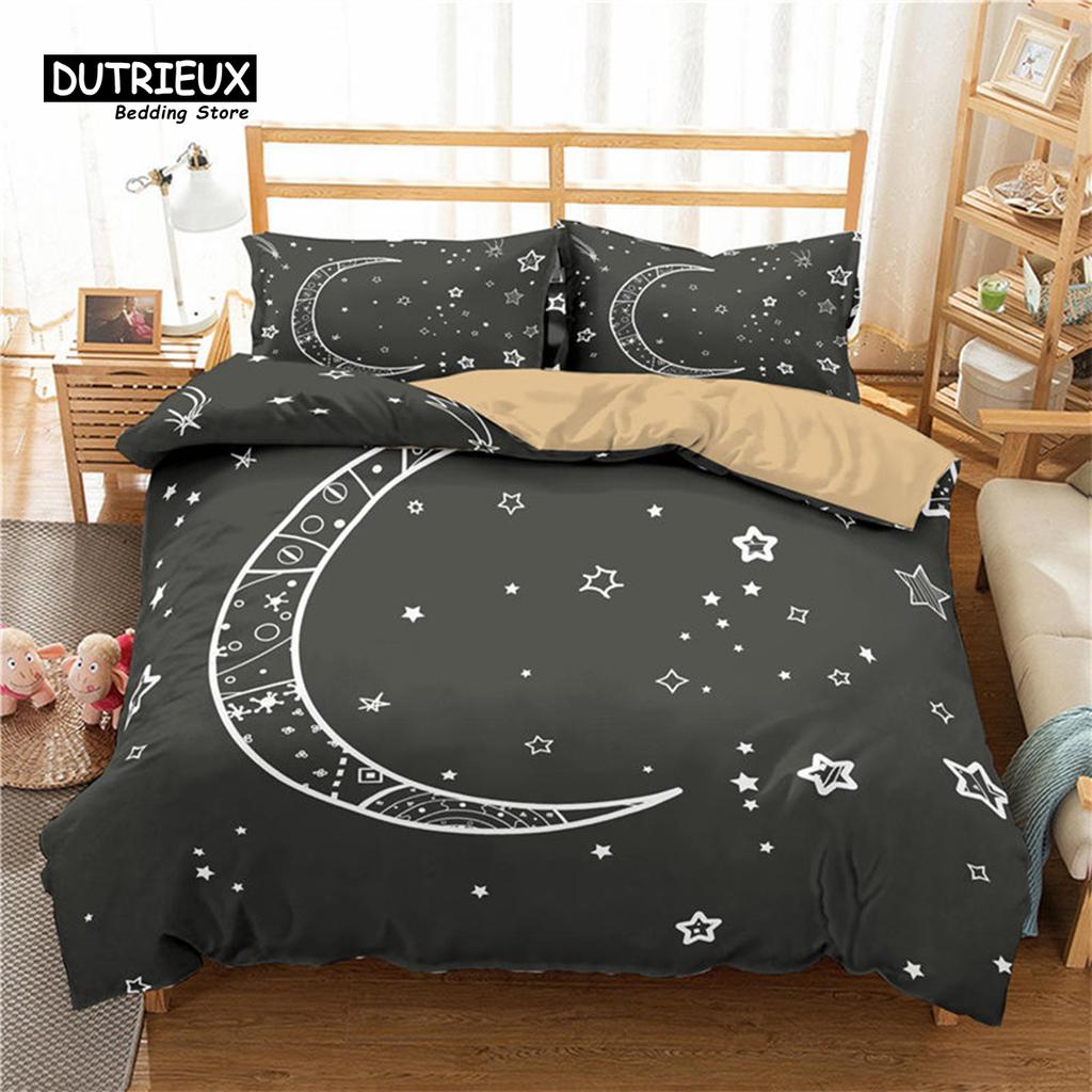 Comfortable Stylish Pattern Duvet Cover Set With Duvet Cover And Pillowcases King Queen Twin Sizes For Boys Girls And Kids