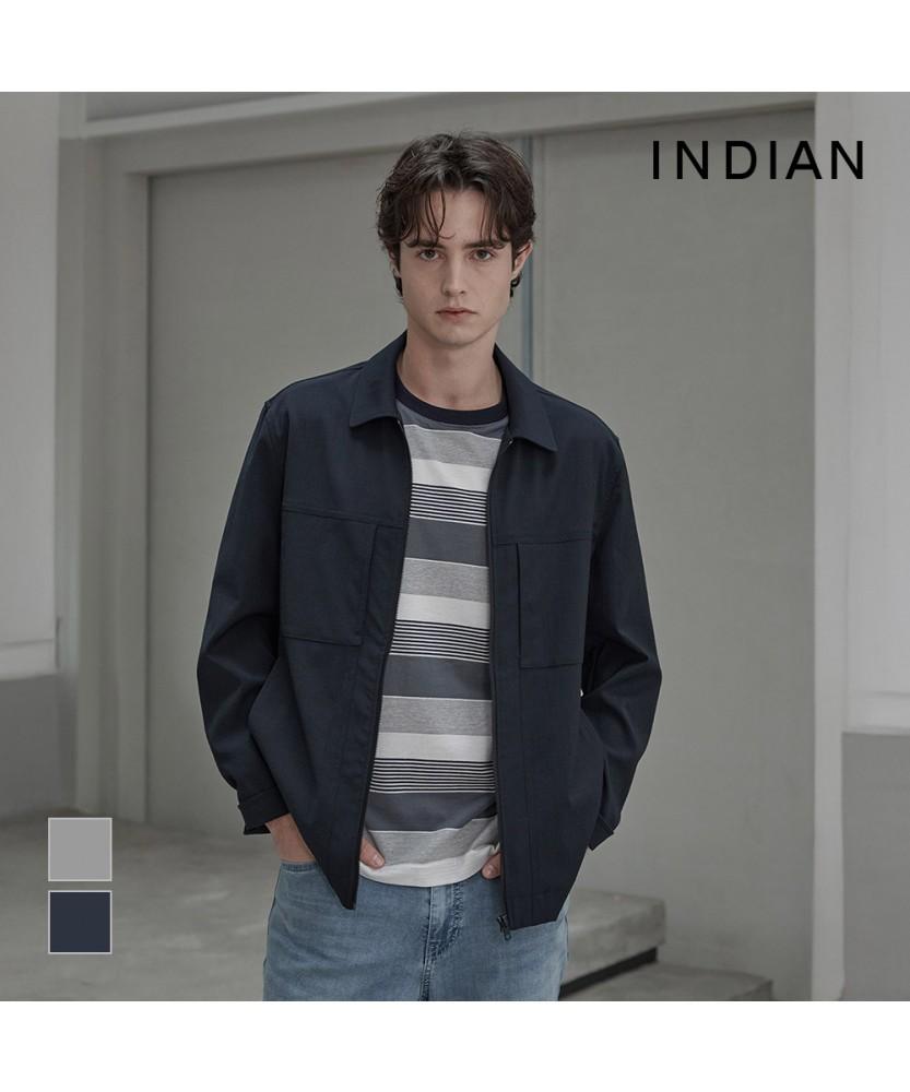 Indian Flat Collar Shacket-Style Jumper_Miucl6M3276
