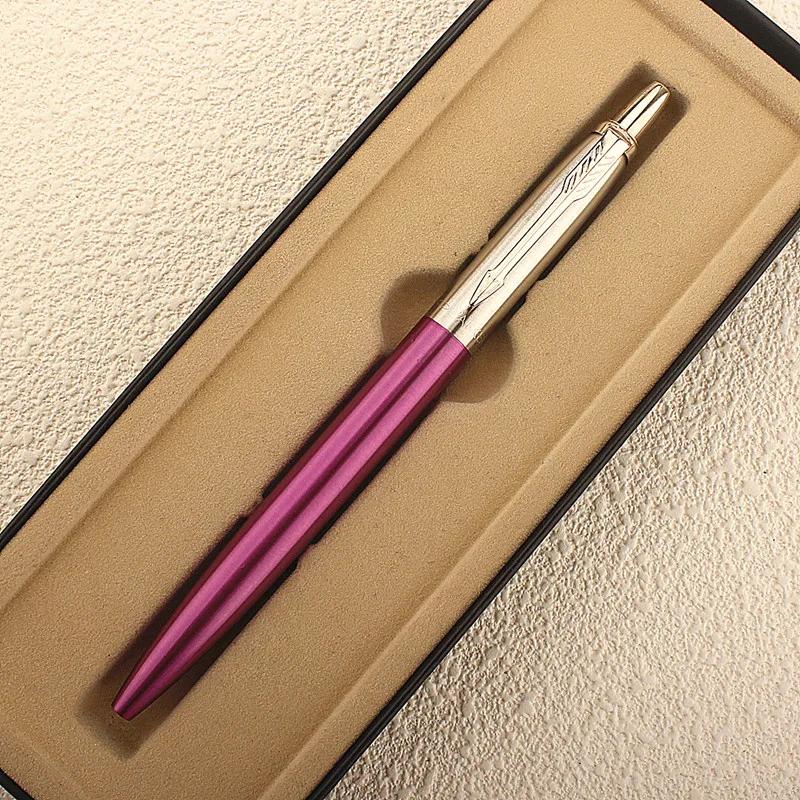 Luxury Metal Ballpoint Pen New Arrival Commercial ballpoint pen gift pen core solventborne automatic ball pen