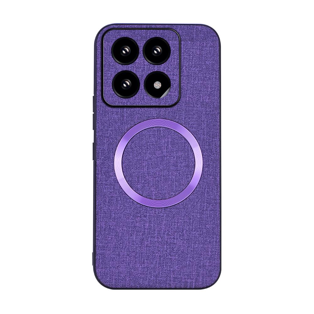 Magnetické pouzdro pro Xiaomi 14 Pro 14Pro Shockproof pro Magsafe Wireless Charging Shell pro Xiaomi 14 Ultra PU kožený matný kryt
