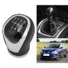 6 Speed Gear Shift Lever Knob Shifter Head Manual Replacement for Qashqai J11 X‑Trail T32 2016‑2017