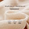 KEMONBOCA Women's Silk Blend Hooded Mesh Knit Top
