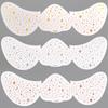 2Pcs Gliding Facial Stickers Anti-Sweat Simulation Freckle Makeup Tattoo Sticker