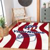 Atletico Madrid Customizable Name Floor Rug Office Rug Design for Bedrooms Outdoor Dormitory Decorate room Anti-slip Rug Decorate Offices